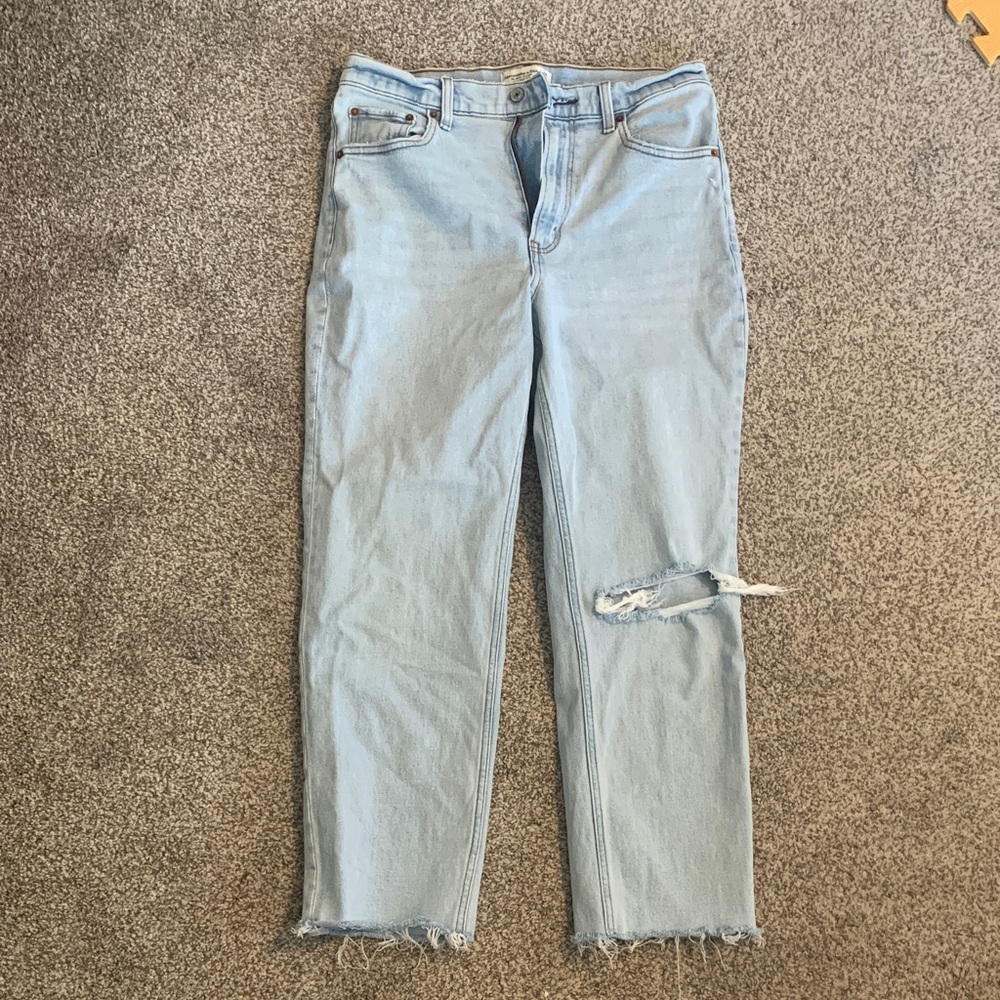 Abercrombie & Fitch Ultra High Rise Ankle Stretch